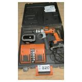 RIDGID  1/2 CORDLESS DRILL, 2 BATTERIES, C
