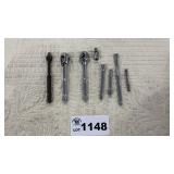 1/4 INCH RATCHETS, EXTENSIONS