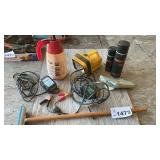 HAND SPRAYER, BATTERY FLOAT CHARGERS, SQUEEGEE,