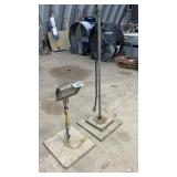 AUXILIARY LIGHTS, 32 INCH TALL AND 80 INCH TALL