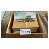 BOX OF GREEN MAGAZINES