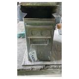 METAL AMMO BOX, 8 x 18, 14 DEEP