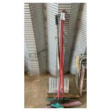SNOW SHOVEL, RAKE, BROOMS