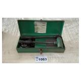 GREENLEE RATCHETING PUNCH SET