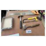 HATCHET, HAMMER, SAWS