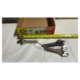 SMALL ADJUSTABLE WRENCHES