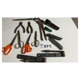 SCISSORS, NIPPERS, SIDE CUTS