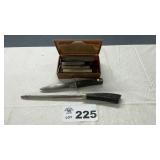 STEEL, KNIFE, KNIFE SHARPENING KIT