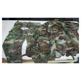 2 ARMY SHIRTS, PANTS ARE CABELAS, 34