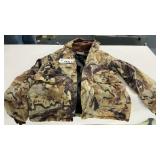 HOODED INSULATED COAT, SIZE LARGE