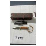 BLACKJACK HUNTING KNIFE W SHEATH AND BOX