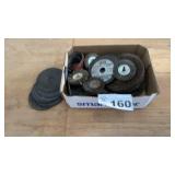 WIRE WHEELS, GRINDING DISCS