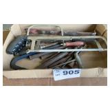 PRY BARS, HACKSAWS, CHISELS