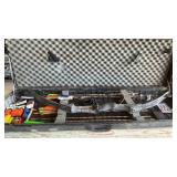 BEAR WHITE TAIL COMPOUND BOW, CASE,