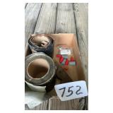 ALUMINUM TAPE, COPPER TAPE, WIRE NUTS, HATCHET