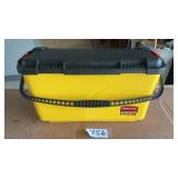 RUBBERMAID TOTE, 8 x 24, 12 TALL