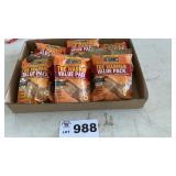 TOE WARMERS, 6 BAGS OF 7 PAIRS