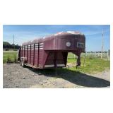 HORSE TRAILER, GOOSENECK, HORSE SECTION 20 FEET