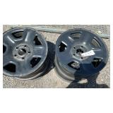 STEEL RIMS, 18 INCH MOPAR