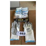 9 PAIR GLOVES, G-TEK