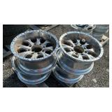 CHROME WHEELS, ALUMINUM, 8 LUG, FROM A 2013