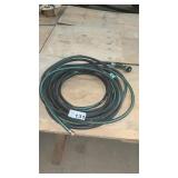 GARDEN HOSE WITH NOZZLE