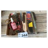 WIRE. RUSHES, ALLEN WRENCHES, MISC TOOLS