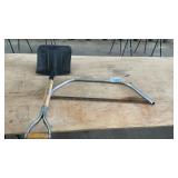 BOW SAW. SHOVEL