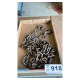 HEAVY LOG CHAIN, 12 FOOT, 2 HOOKS