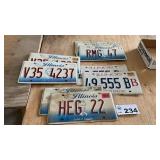 ILLINOIS LICENSE PLATES