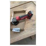 MILWAUKEE CUT OFF GRINDER WITH BATTERY