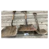 3 SHOVELS