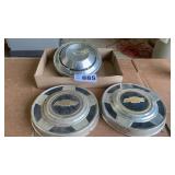 3 CHEVROLET HUBCAPS