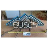 BUSCH LIGHTED SIGN