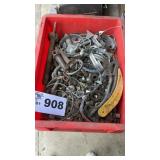 HOSE CLAMPS, HITCH PINS, BOLTS