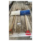 2 SNOW SHOVELS