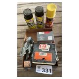 FASTENERS, SCREWS, CARB CLEANER, FOAM SEALANT,