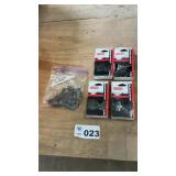 4 NEW, 1 USED 20 IN CHAINSAW CHAINS