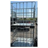 2 CHEMICAL TOTE CAGES