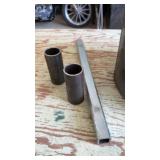 PIPE PIECES, 4 INCH, 4 PIECES SQUARE TUBE, 16