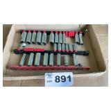 MISCELLANEOUS 3/8  DRIVE DEEP SOCKETS, SAE