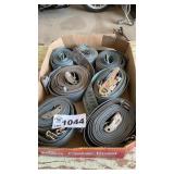 7, 2 INCH STRAPS FOR TRAILER RAILS
