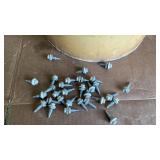SELF TAPPING WASHER SCREWS,, WHITE