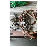 OXYGEN HOSES, GAUGES