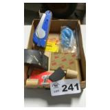 SANDING BLOCKS, SANDPAPER