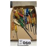 ASSORTED SCREW DRIVERS. PHILLIPS