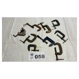 ASSORTED CLAMPS