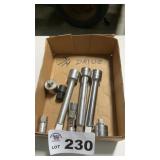 3/4 DRIVE EXTENSIONS AND ADAPTERS