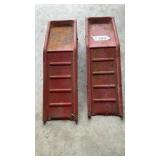PAIR OF METAL RAMPS
