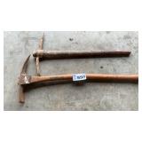 2 PICK AXES